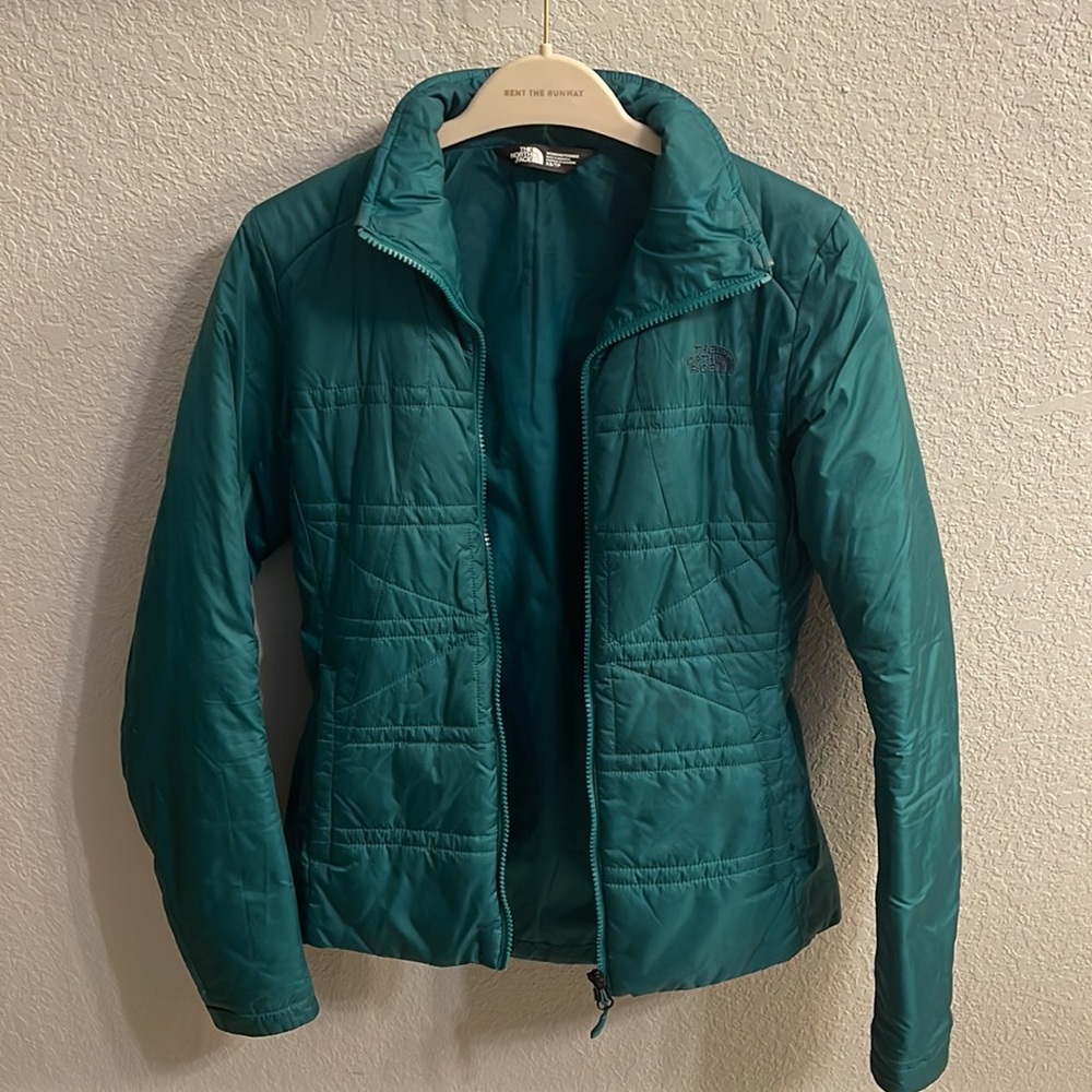 North Face Green Puffer